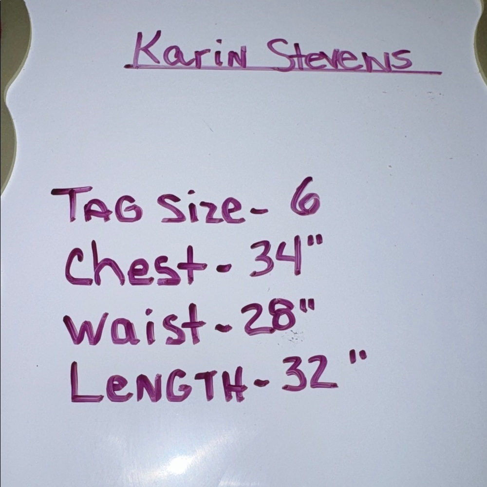 Karin Stevens Black Sheath Dress Sz 6 Sleeveless Classic Work Office Chic - Picture 6 of 6